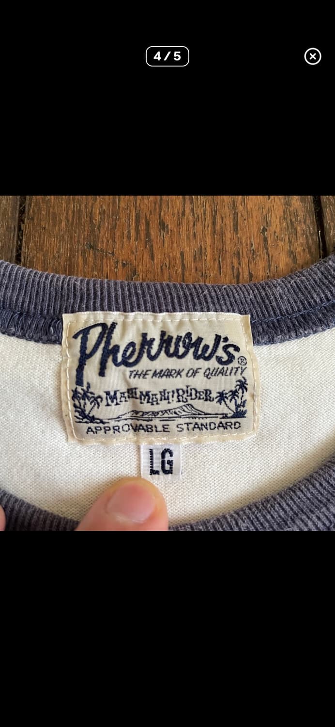 Pherrows 페로우즈 반팔티셔츠 상품이미지4