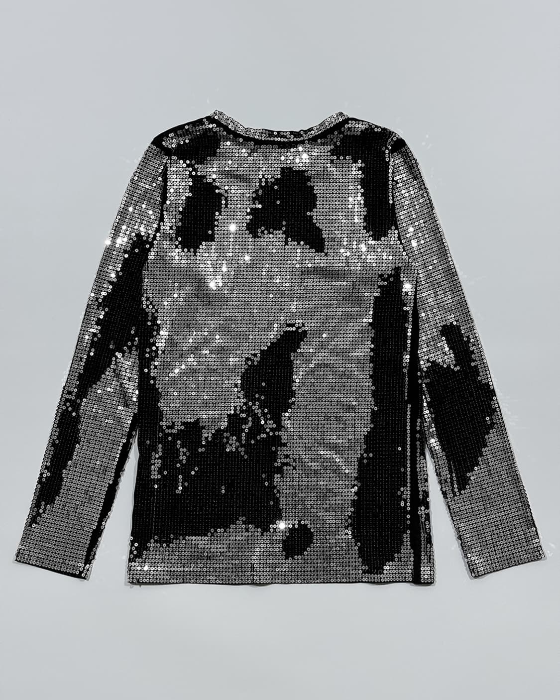 Balmain FW10  Silver Sequin Long Sleeve 상품이미지6