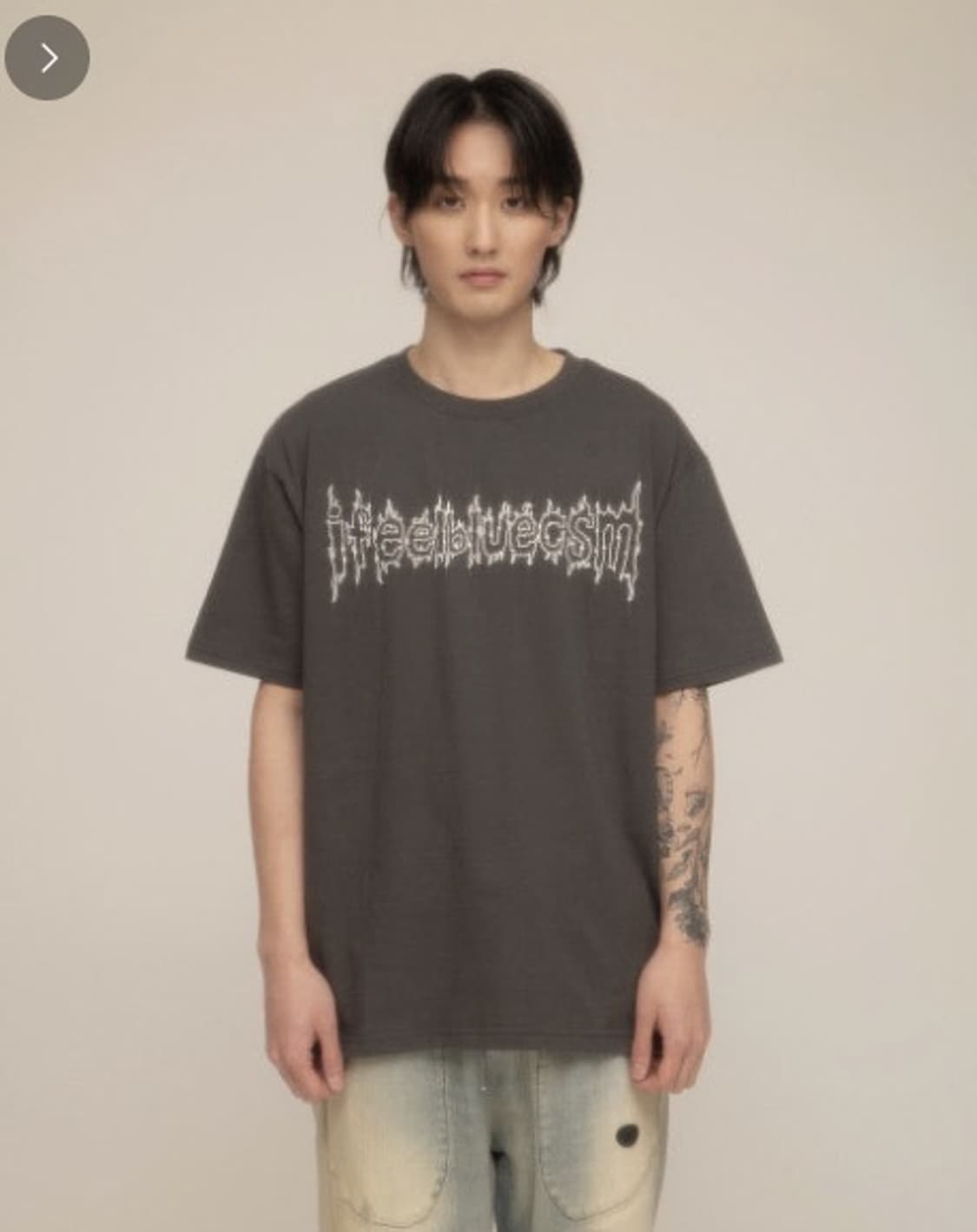 무신사 아이필블루씨에스엠 반팔티 상품이미지3