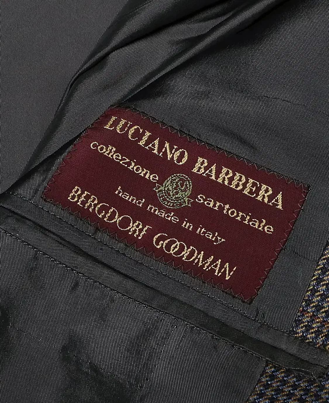 루치아노 바르베라 [Luciano Barbera] 캐시미어 블레이저 자켓 상품이미지5