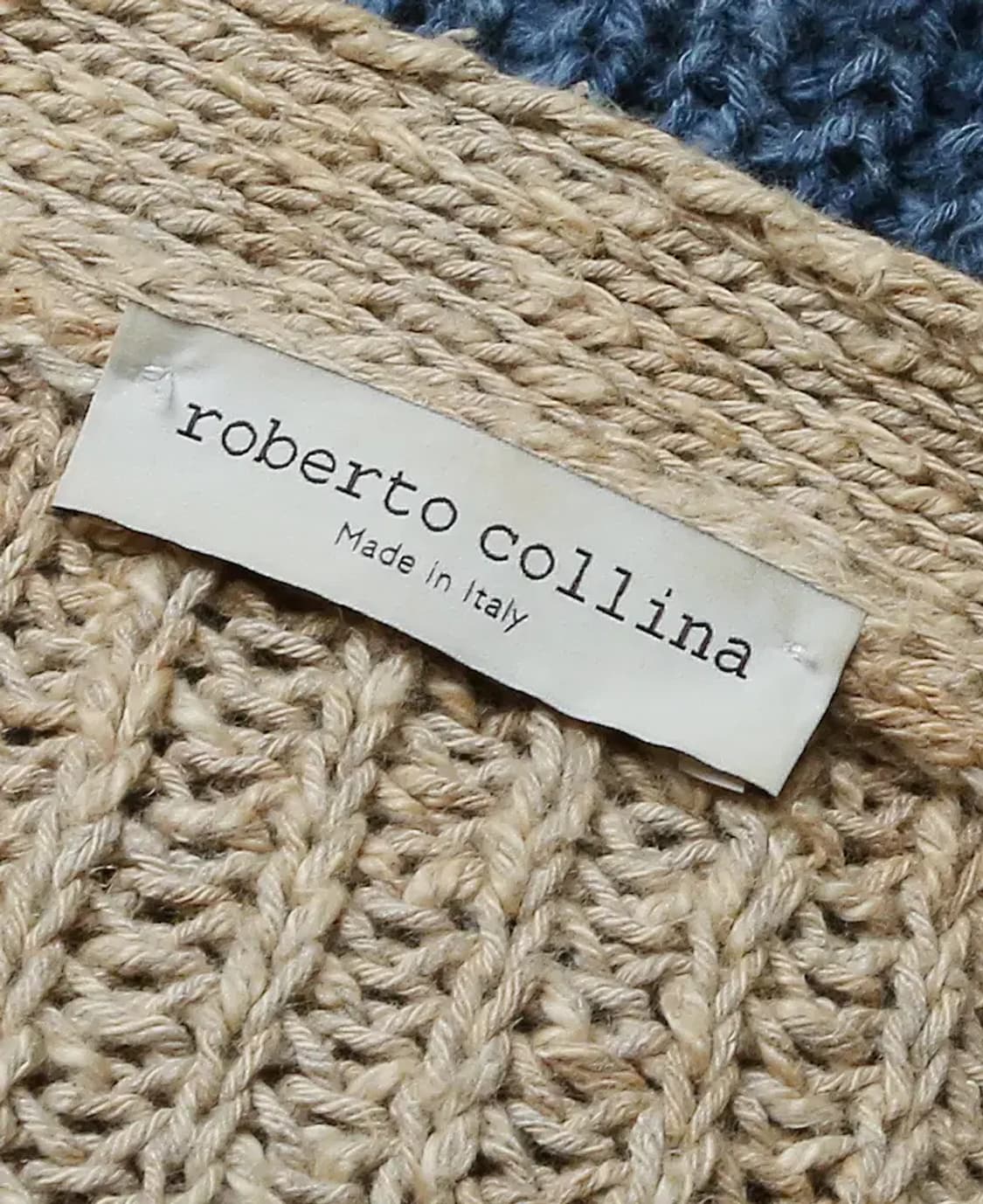 로베르토 콜리나 [Roberto Collina] 빈티지 린넨 코튼 가디건 상품이미지5