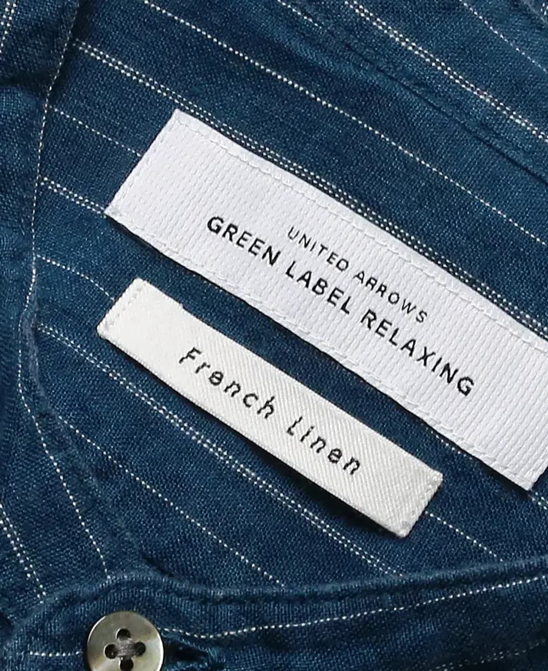그린 라벨 릴렉싱 [Green Label Relaxing]프렌치린넨 셔츠 상품이미지4