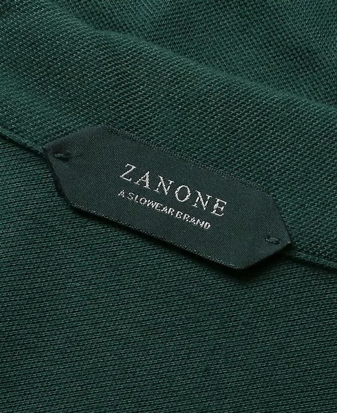 자노네 [Zanone] 스페셜 피마 코튼 그린 PK 티셔츠 상품이미지5