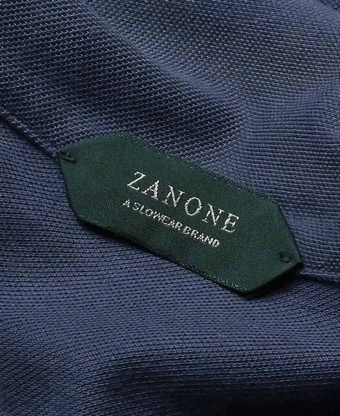 자노네 [Zanone] 스페셜 피마 코튼 네이비 PK 티셔츠 상품이미지5