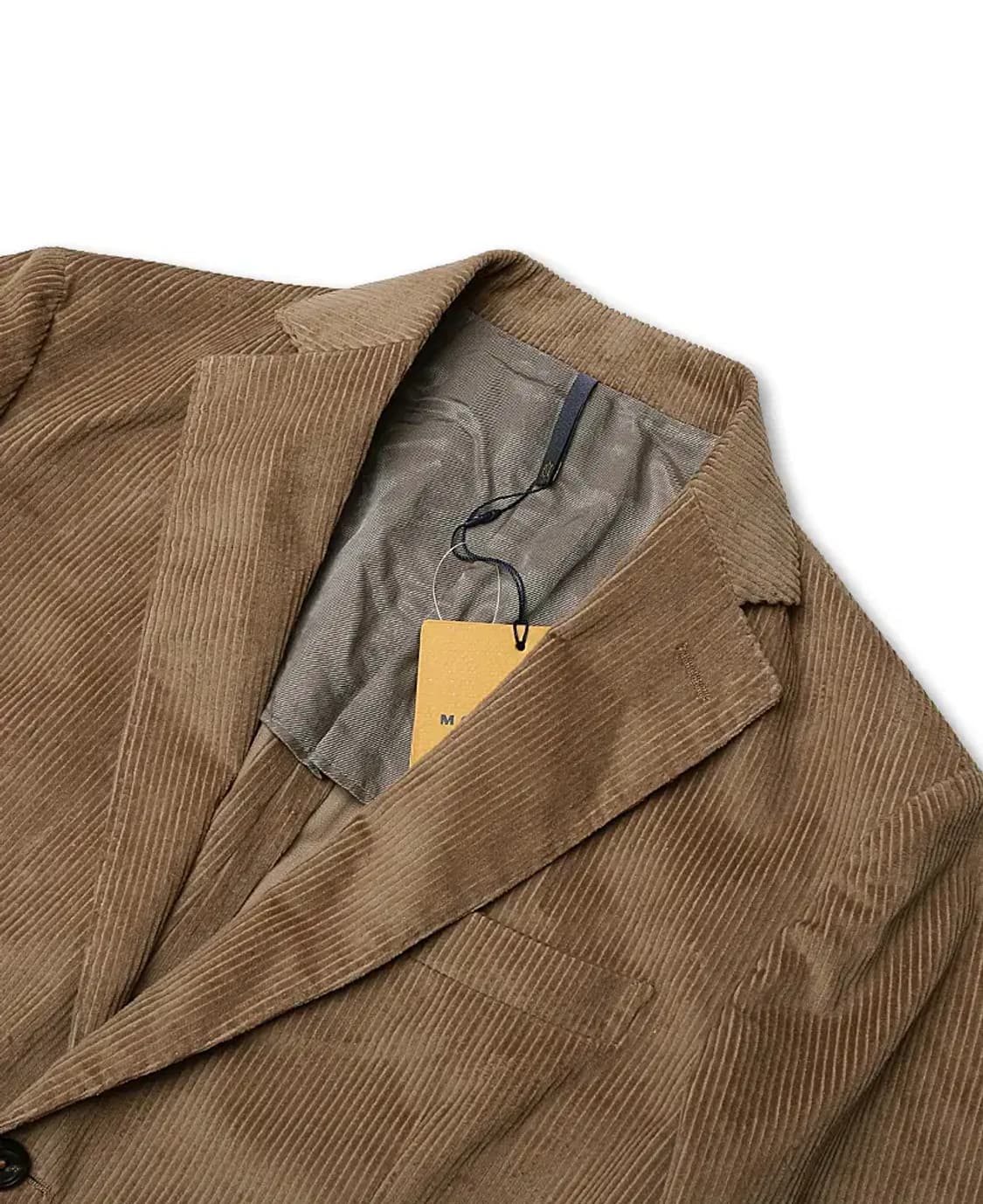 몬테도로 [Montedoro] 50 베이지 코튼 코듀로이 슬로웨어 자켓 상품이미지2