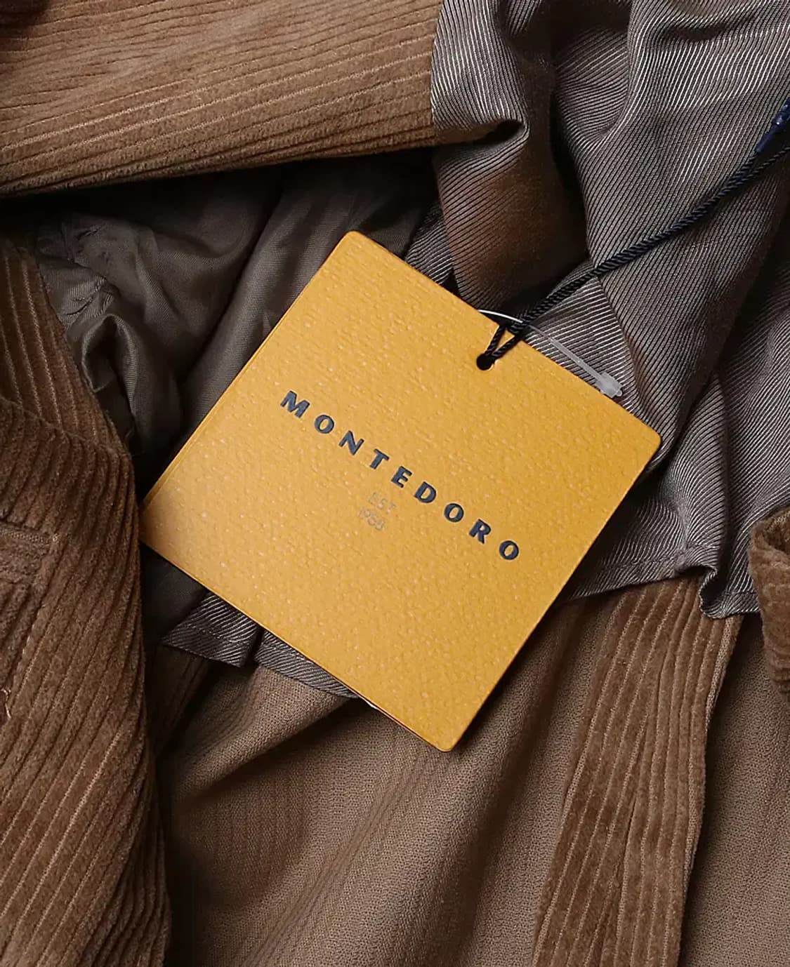 몬테도로 [Montedoro] 52 베이지 코튼 코듀로이 슬로웨어 자켓 상품이미지6