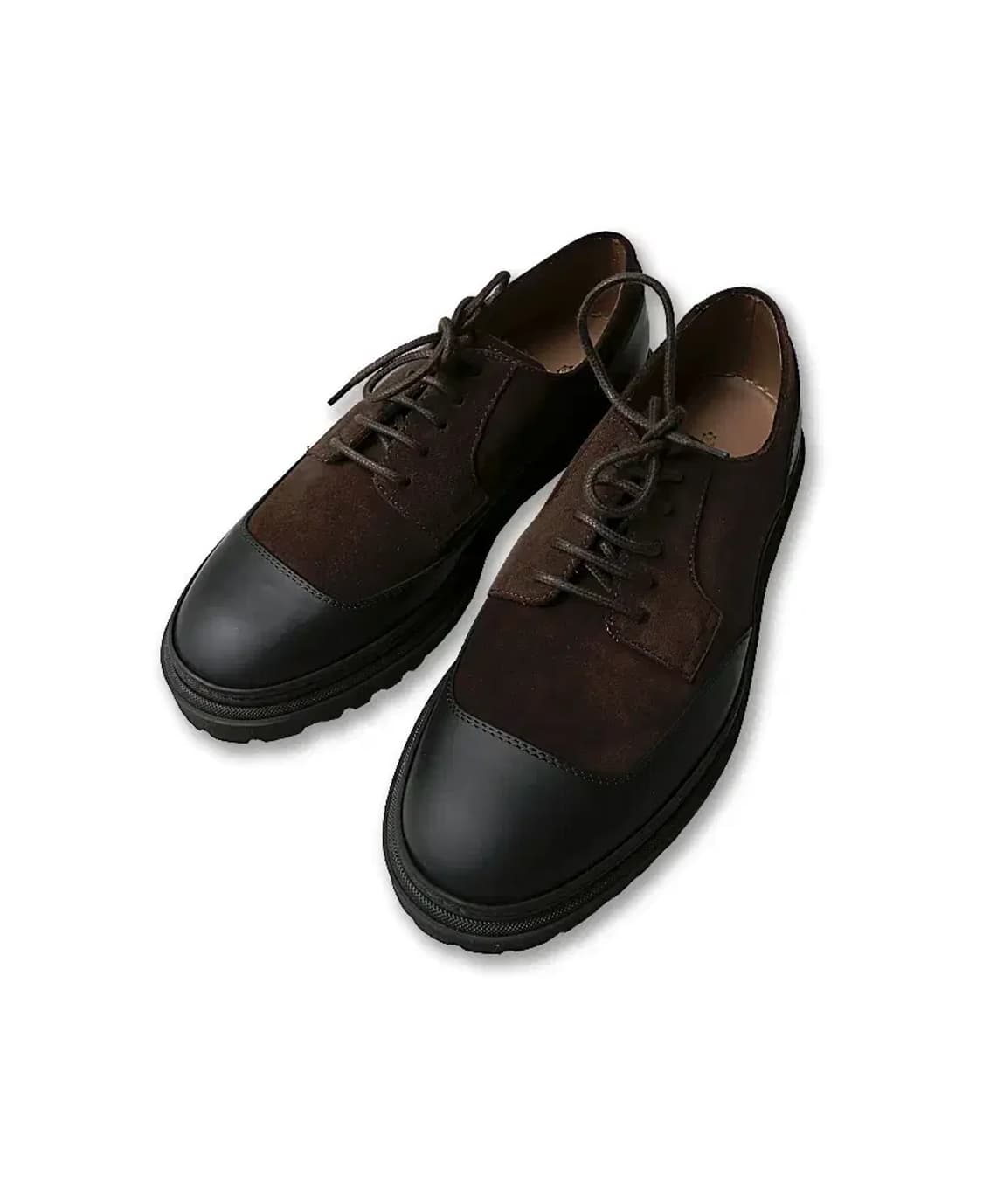 오피시나 슬로웨어 [Officina Slowear] 콤비 윙팁 슈즈 상품이미지1