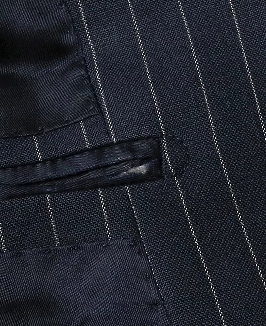 링자켓 [Sartoria Ring] 네이비 스트라이프 블레이저 자켓 상품이미지6
