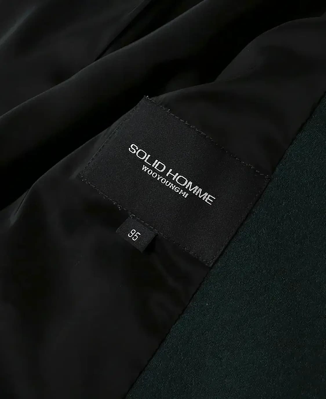 솔리드 옴므 [Solid Homme] 우영미 배색 자켓 상품이미지7