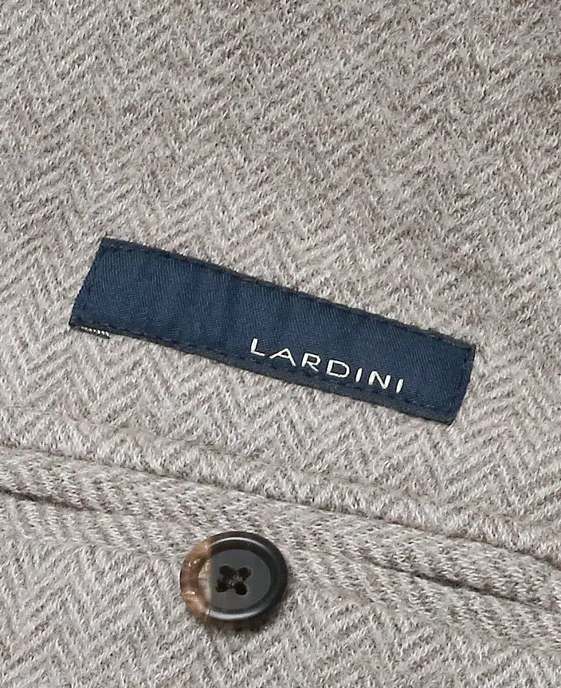 라르디니 [Lardini] 라이트 베이지 헤링본 싱글 코트 상품이미지6