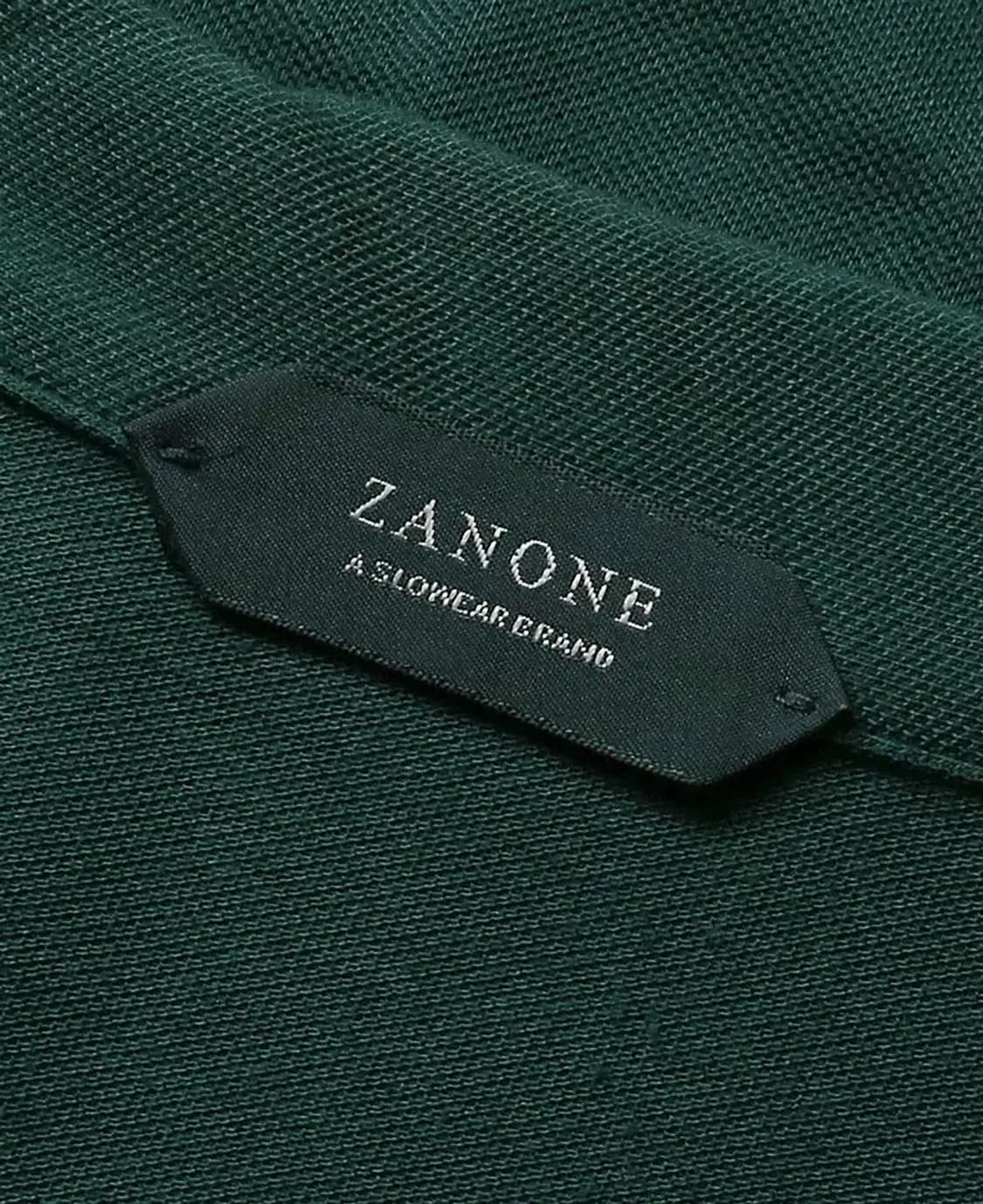 자노네 [Zanone] 스페셜 피마 코튼 그린 PK 티셔츠 상품이미지5