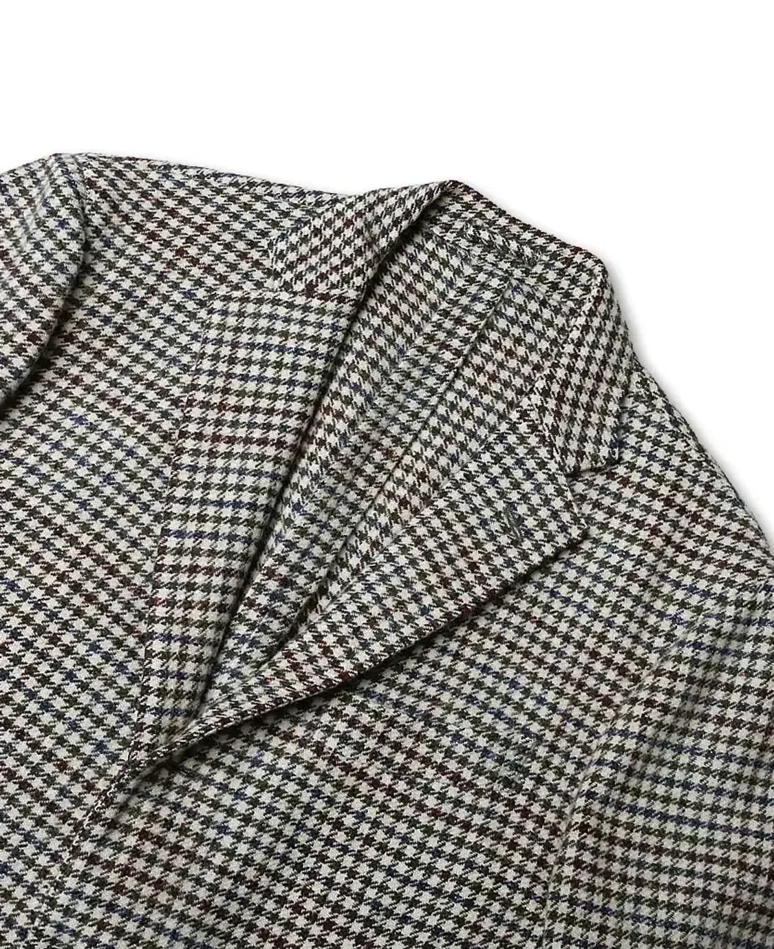 라르디니 [Lardini] 아이보리 멀티체크 이태리 클래식 캐주얼 자켓 상품이미지2
