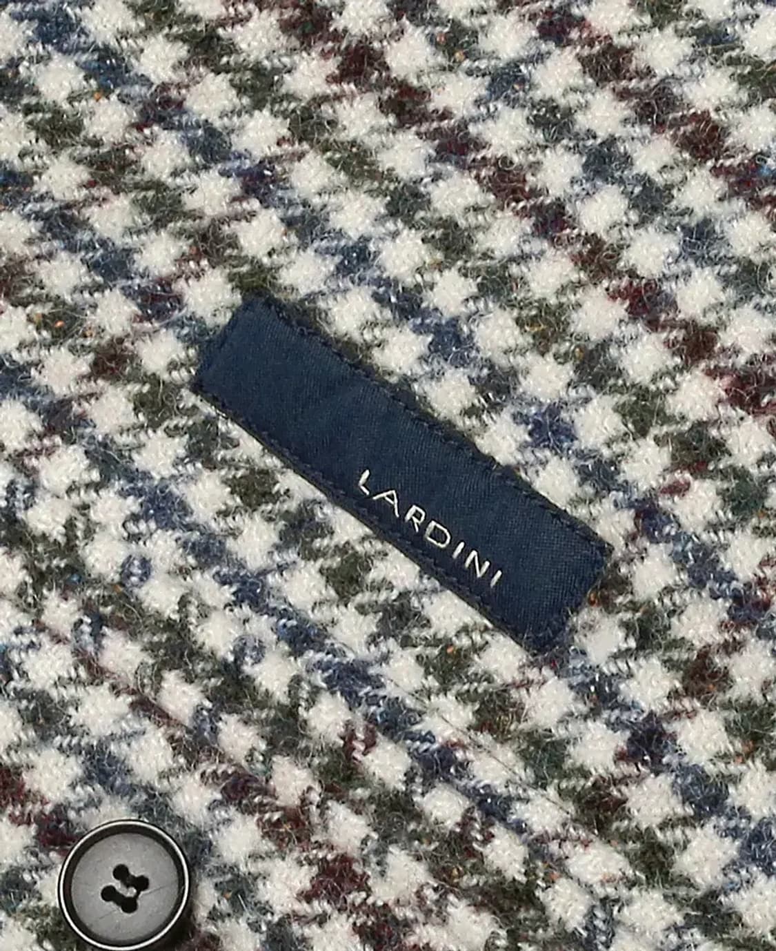 라르디니 [Lardini] 아이보리 멀티체크 이태리 클래식 캐주얼 자켓 상품이미지5