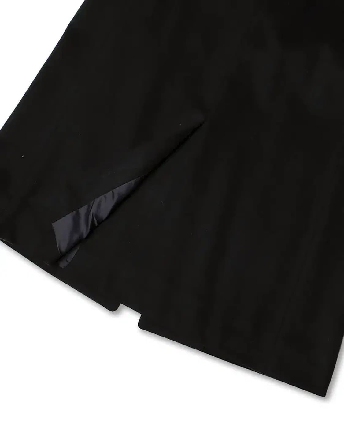 링자켓 [Sartoria Ring] 블랙 울 캐시미어 핸드메이드 싱글코트 상품이미지5