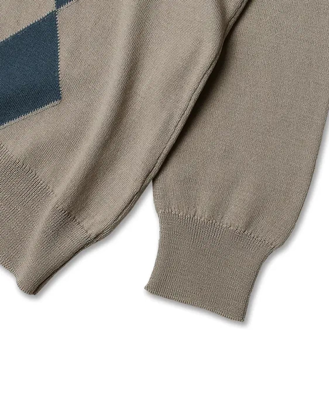 존 스메들리 [John Smedley] 아가일 체크 터틀넥 니트 상품이미지4