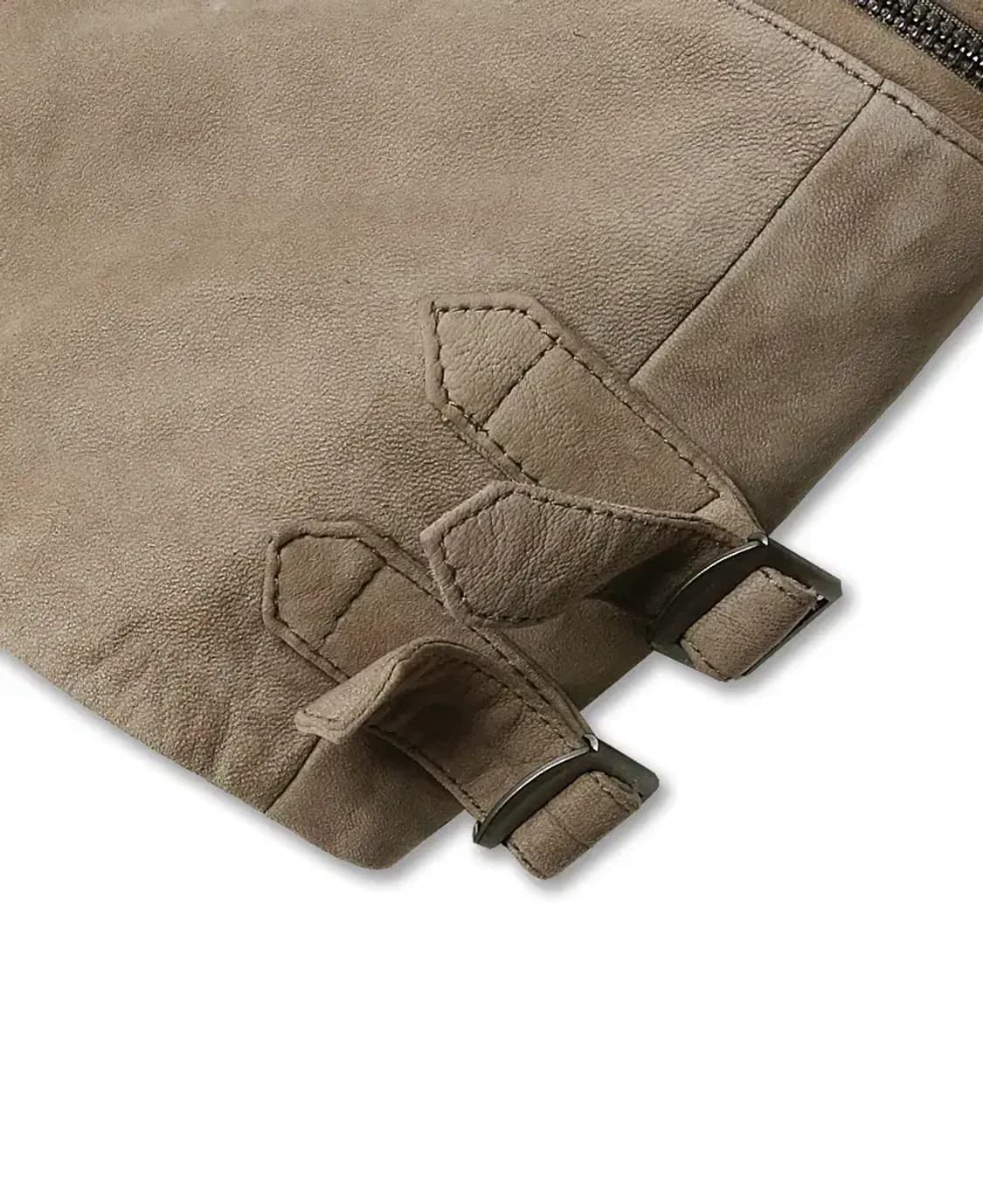 올세인츠 [Allsaints] 켄지 양가죽 스웨이드 라이더 자켓 상품이미지5