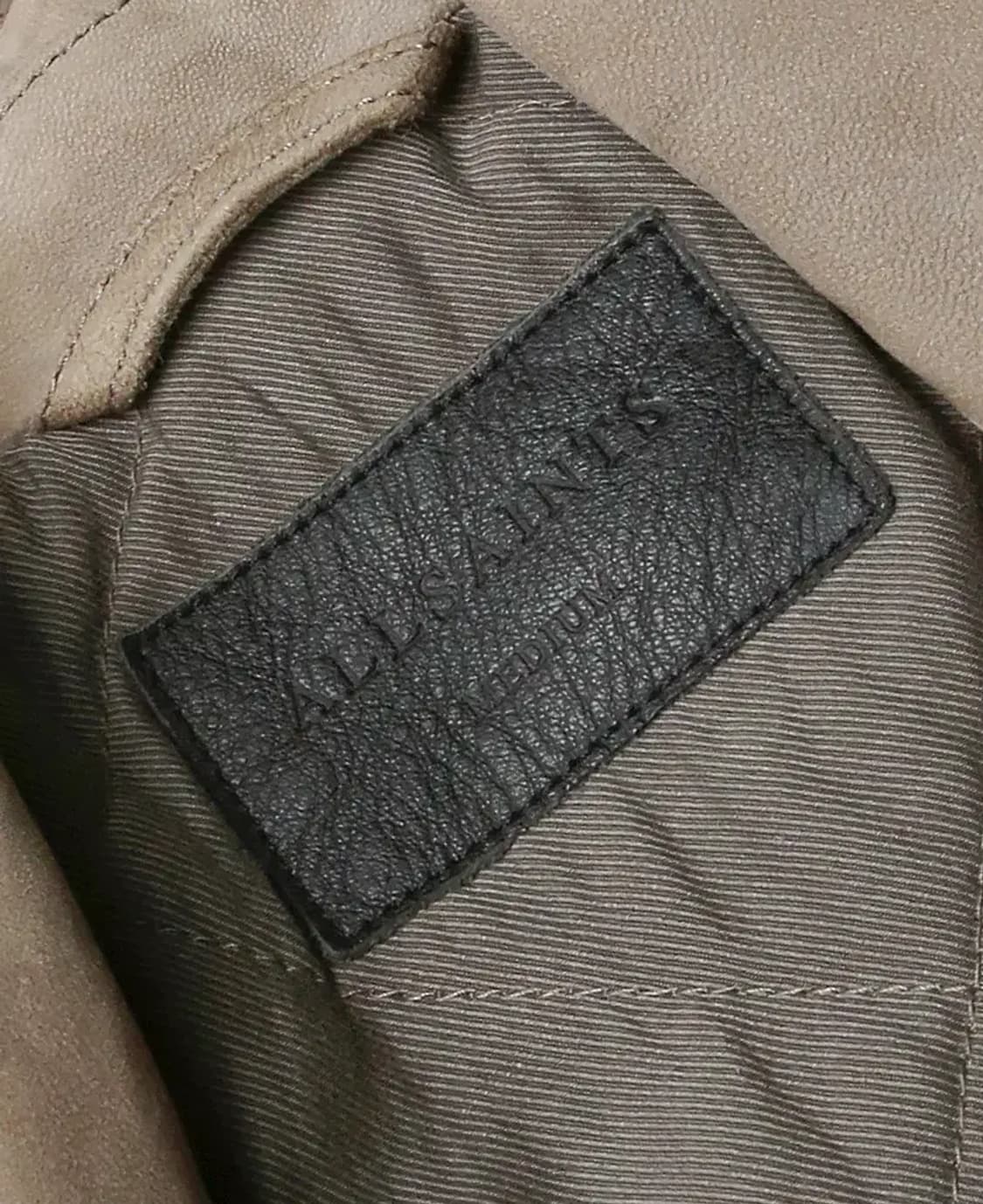 올세인츠 [Allsaints] 켄지 양가죽 스웨이드 라이더 자켓 상품이미지7