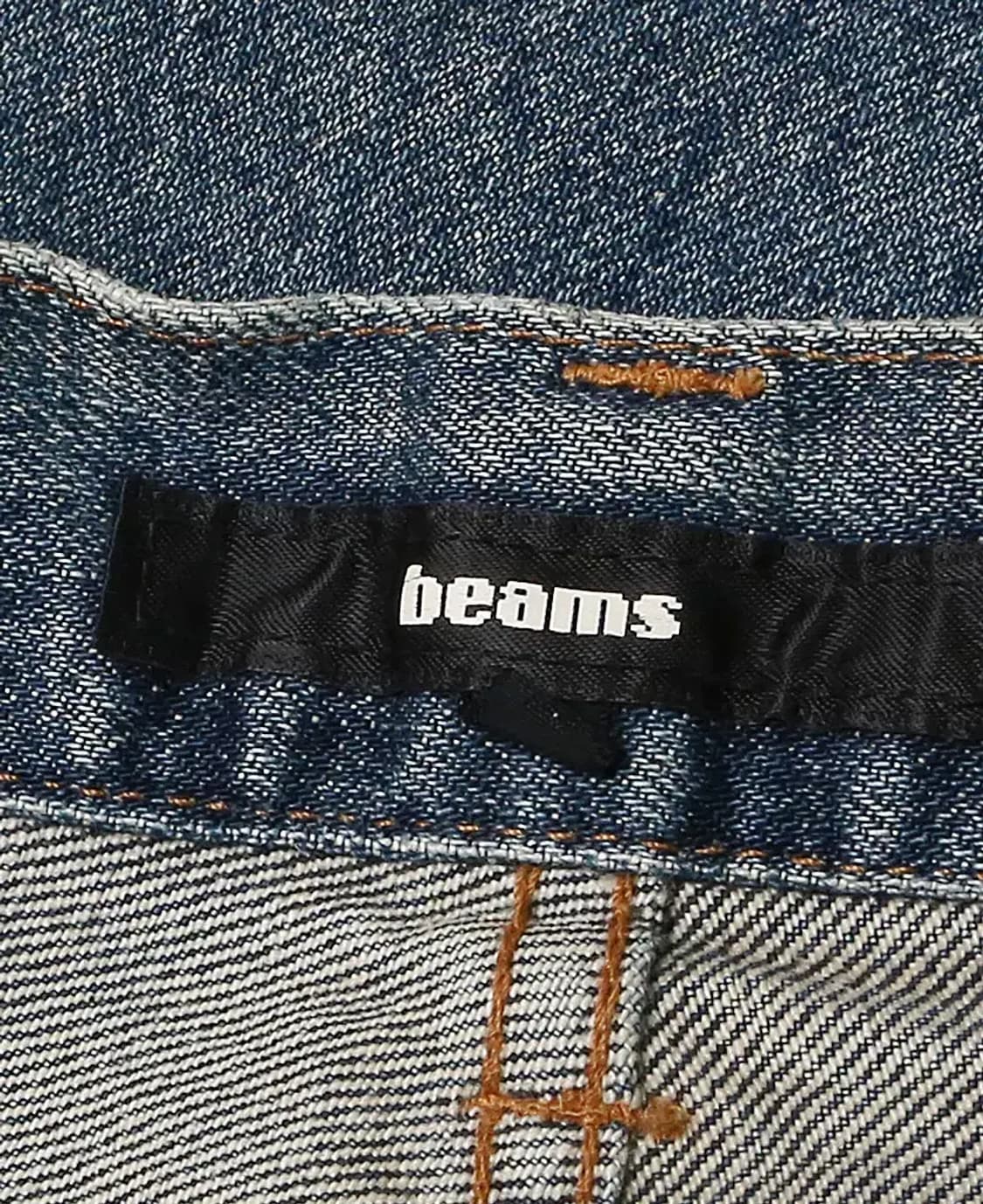 빔즈 [Beams] 빈티지 스트레이트 코튼 100% 재패니즈 데님 상품이미지7