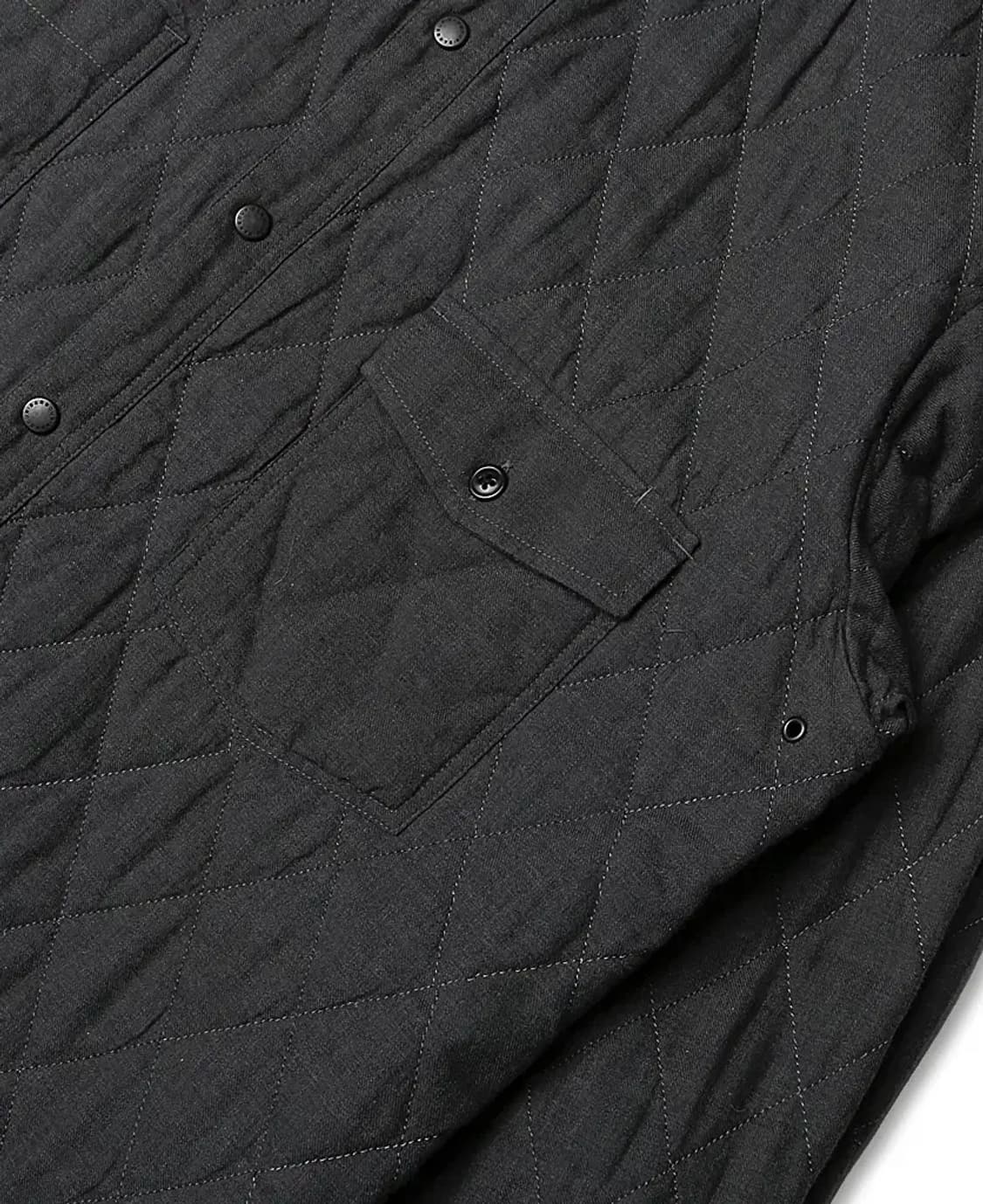 바버 [Barbour] 그레이 퀼팅 셔츠 자켓 상품이미지3