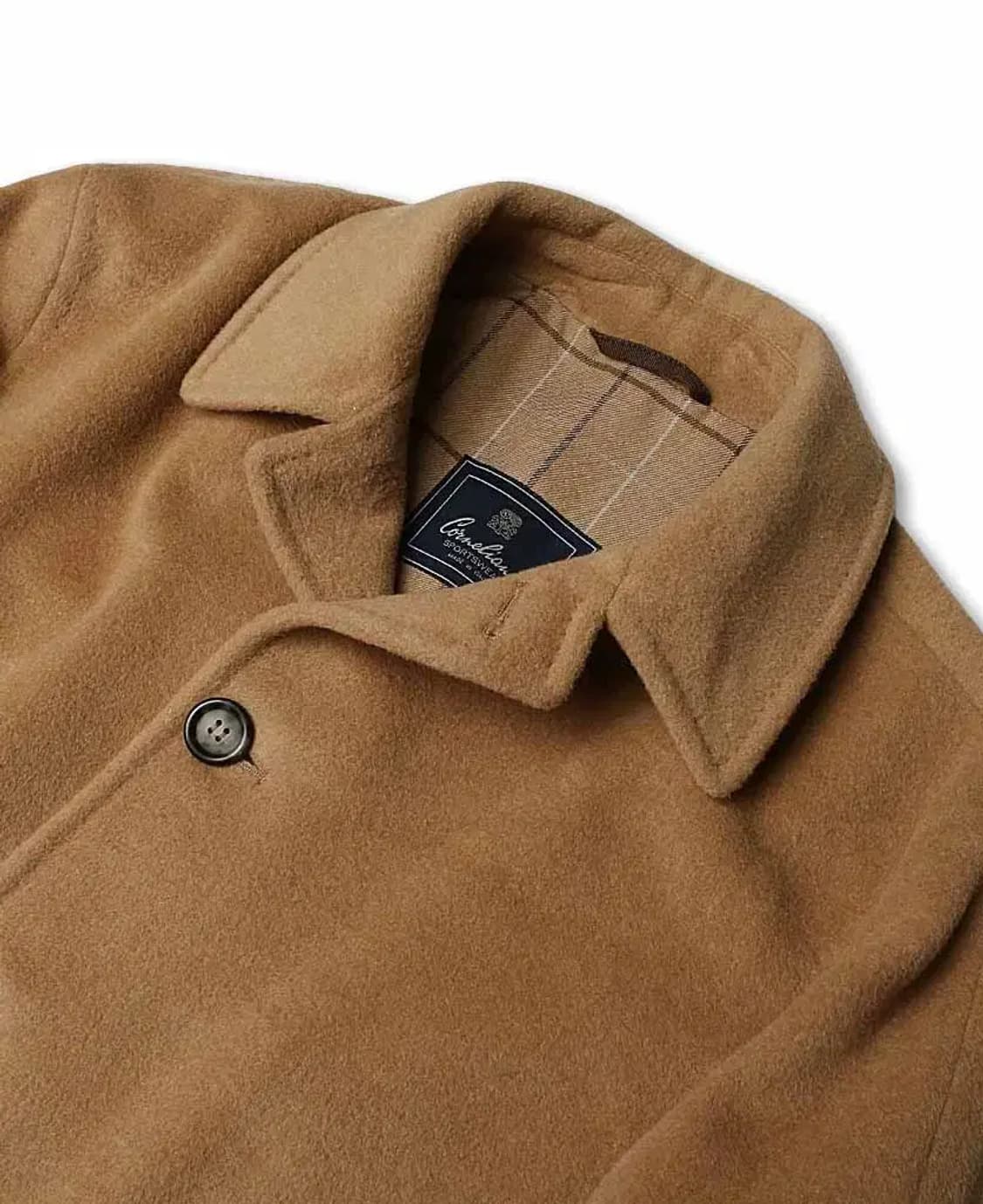 꼬르넬리아니 [Corneliani] 라나 버진 울 앙고라 이태리 코트 상품이미지2