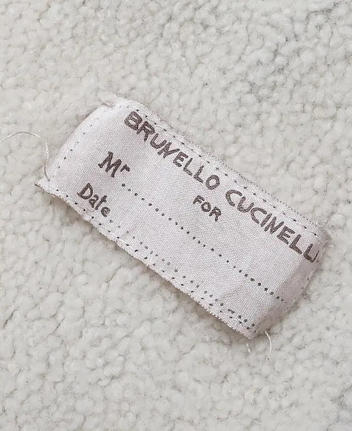 브루넬로 쿠치넬리 [Brunello Cucinelli] 무스탕 더블 자켓 상품이미지8