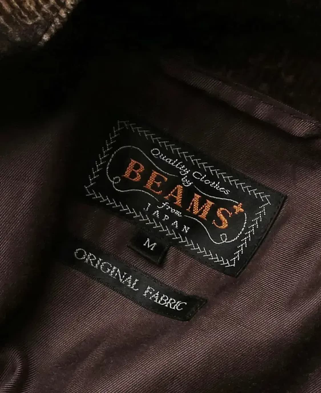 빔즈 플러스 [Beams +] 럭셔리 코듀로이 페이즐리 블루종 자켓 상품이미지7