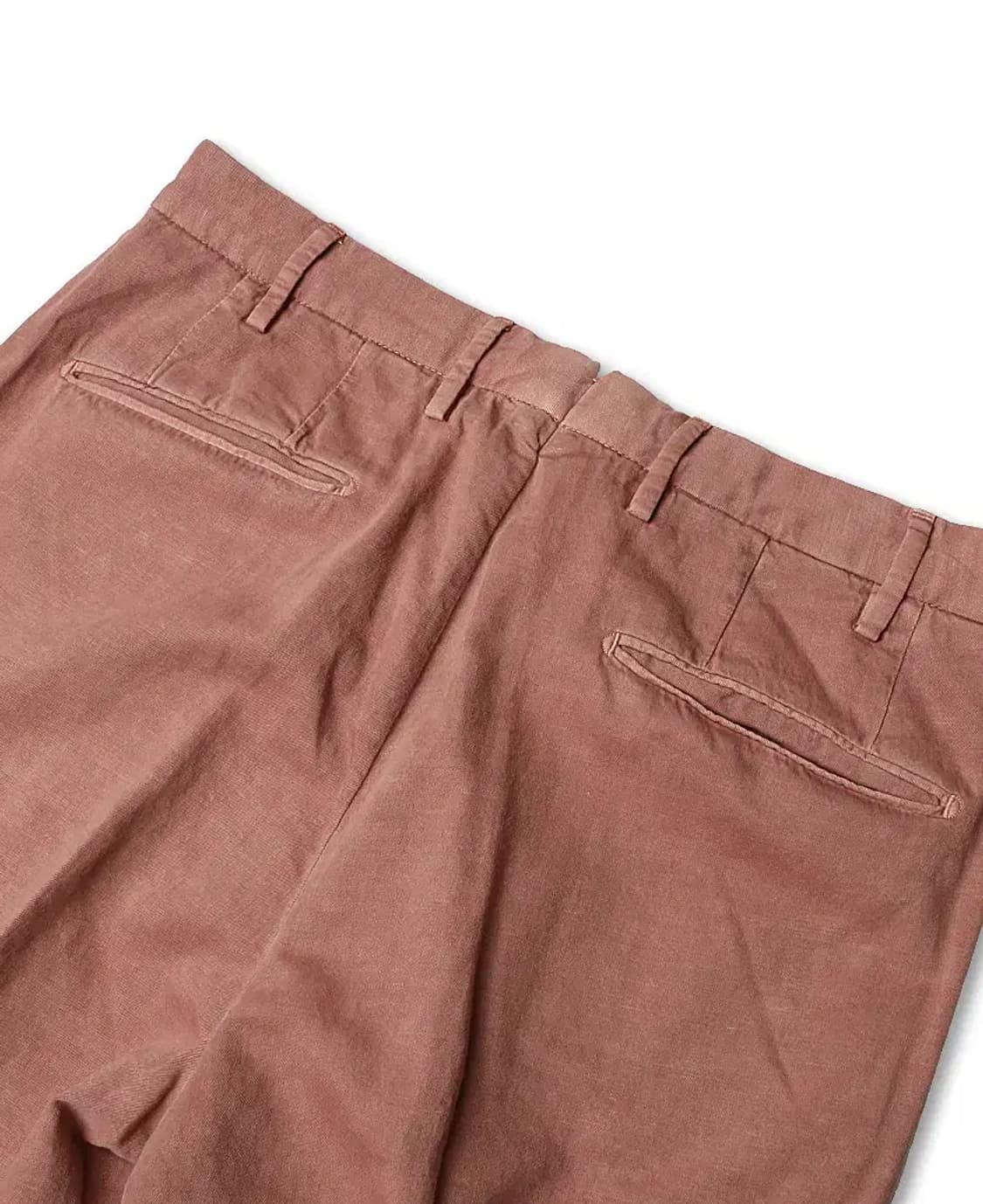 인코텍스 [Incotex] 더스트 핑크 하이 컴포트 캐럿 핏 치노 팬츠 상품이미지4