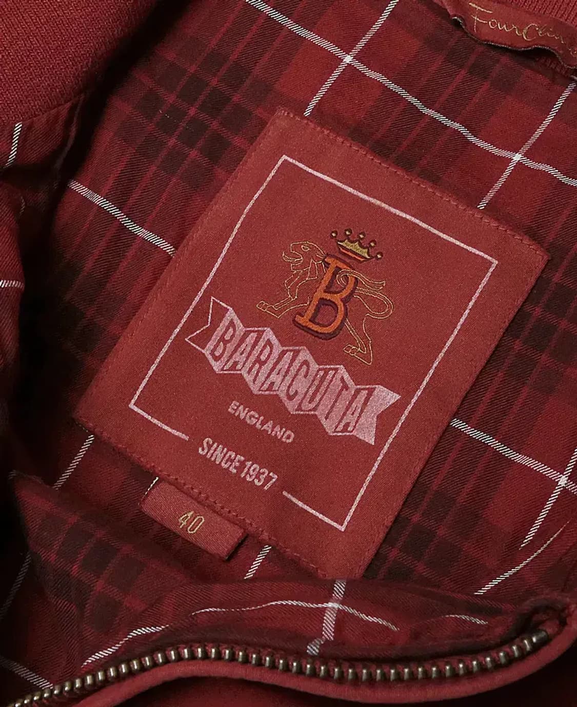 바라쿠타 [Baracuta] 밀러 투웨이 G9 블루종 자켓 상품이미지5