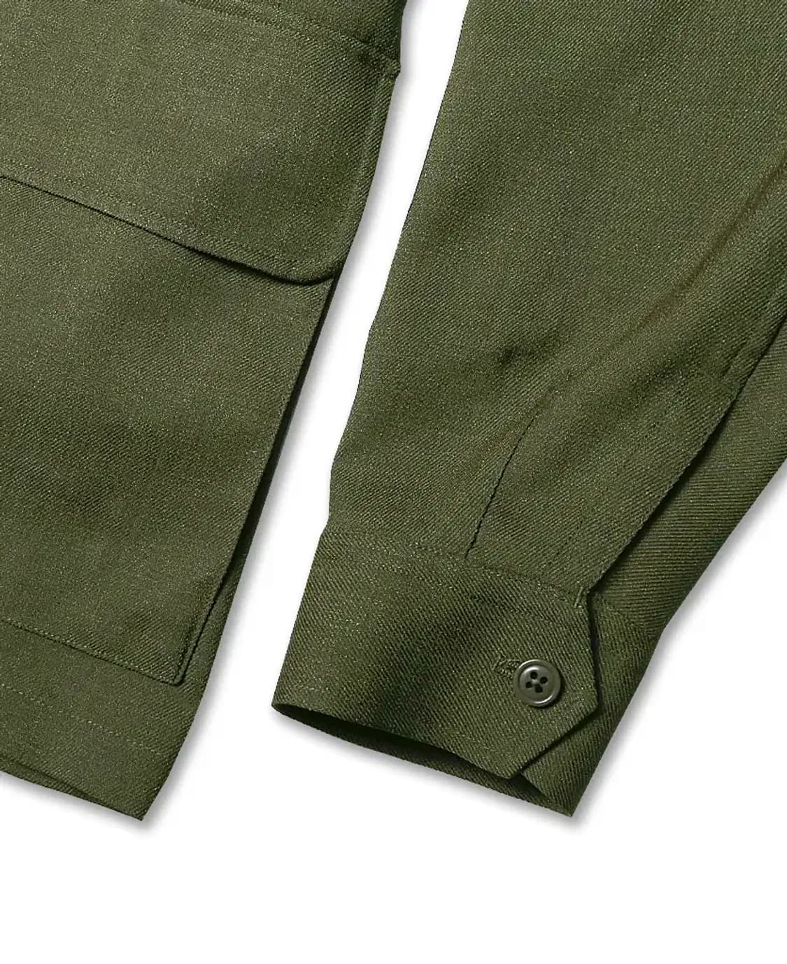 할인# 빔즈 플러스 [Beams +] 카키 코마츠 사파리 자켓 상품이미지3