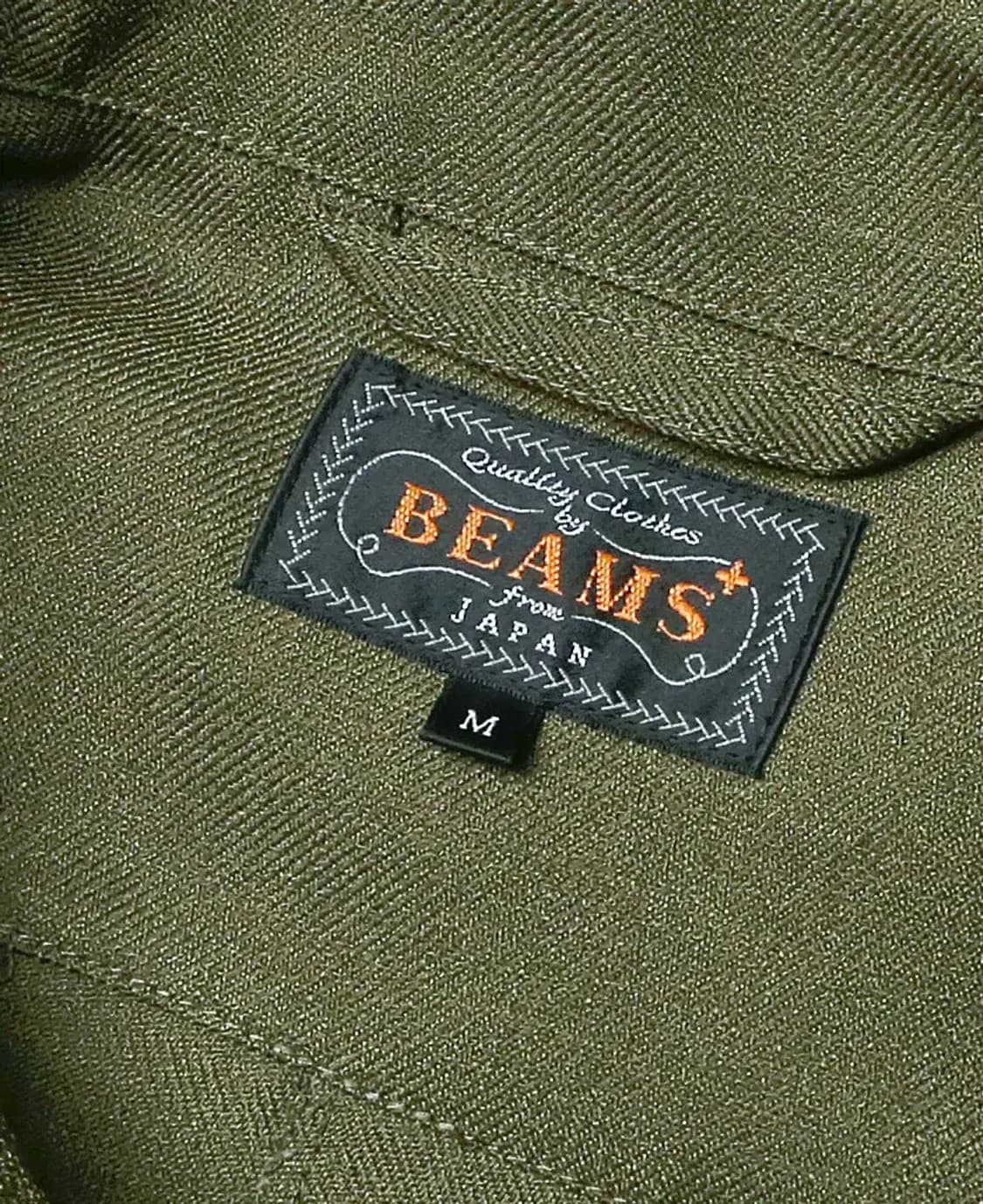 할인# 빔즈 플러스 [Beams +] 카키 코마츠 사파리 자켓 상품이미지5
