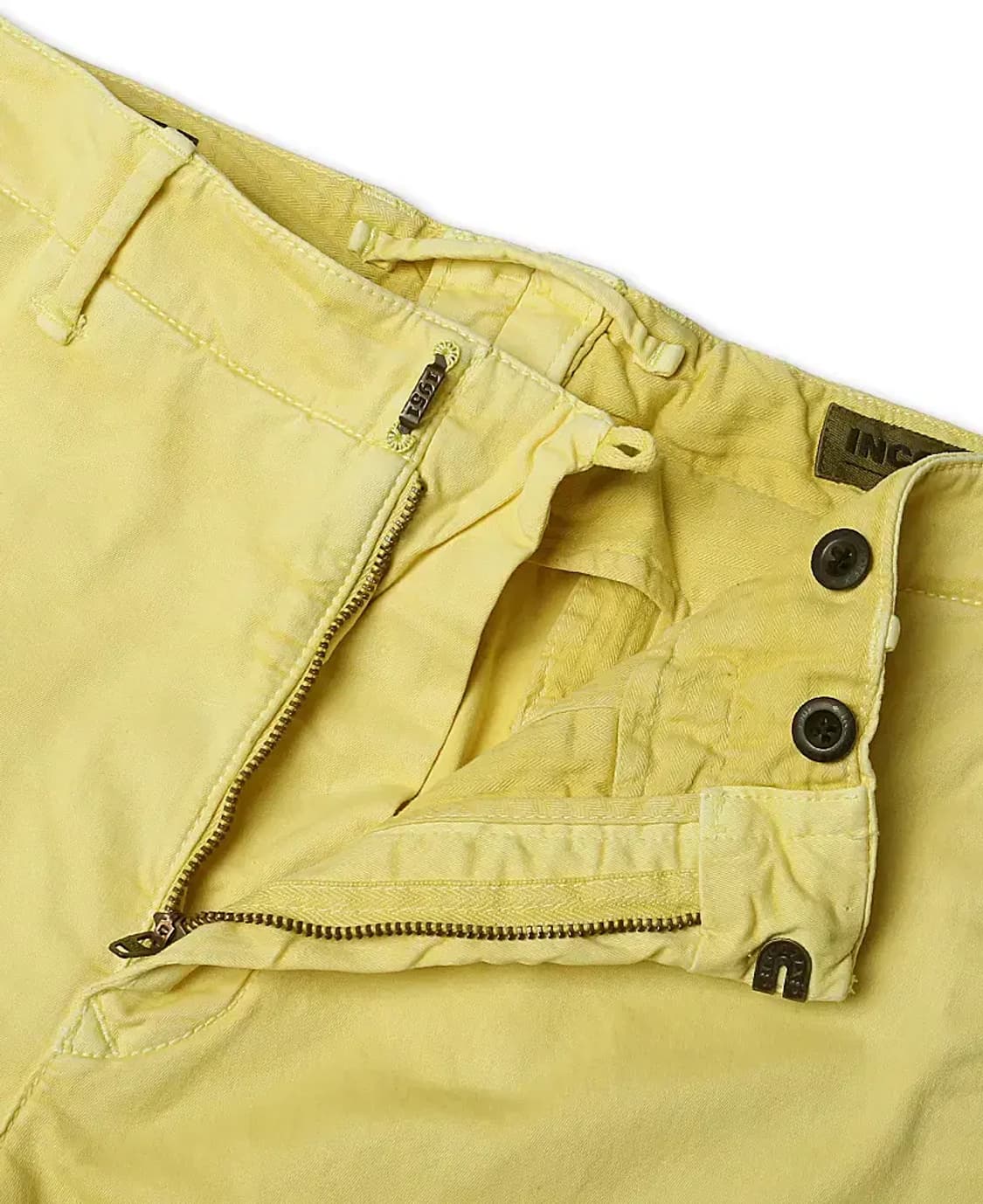 인코텍스 [Incotex] 레몬 옐로우 이태리 슬림핏 치노 팬츠 상품이미지4