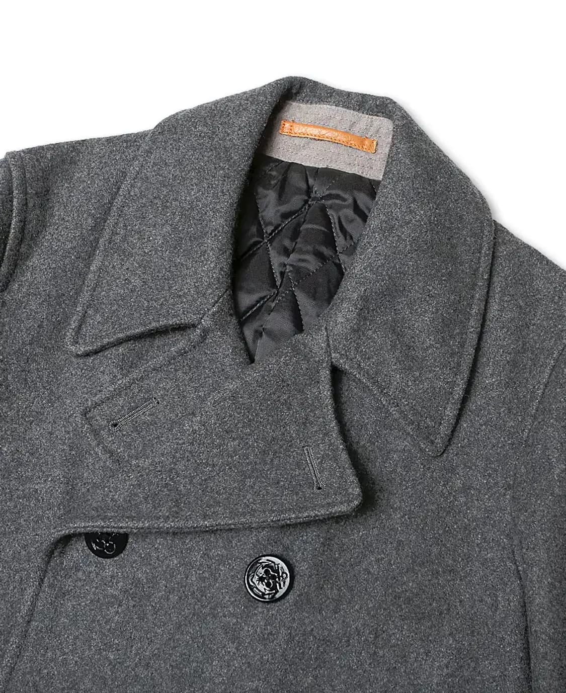 빔즈 [Beams] 해피 라이프 그레이 숏 피코트 상품이미지2