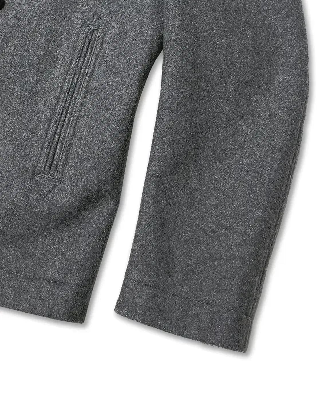 빔즈 [Beams] 해피 라이프 그레이 숏 피코트 상품이미지3