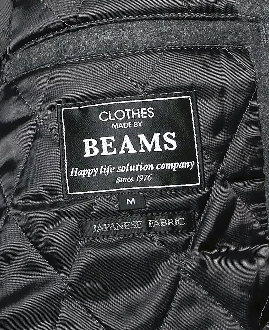 빔즈 [Beams] 해피 라이프 그레이 숏 피코트 상품이미지5