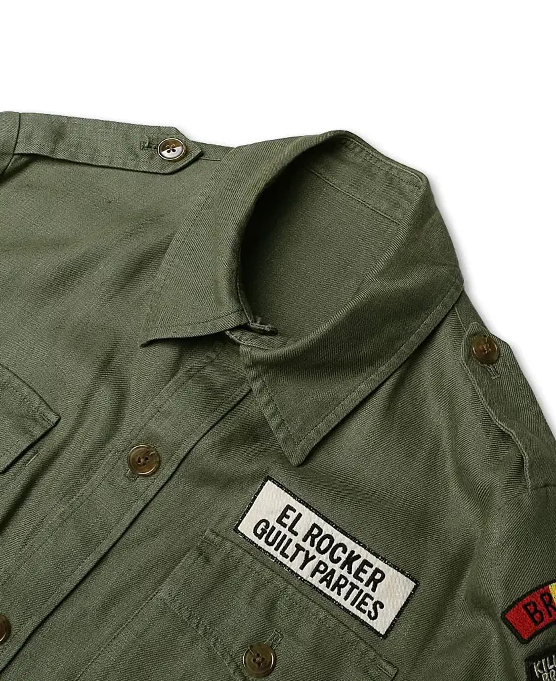 와코 마리아 [Wacko Maria] El Rocker 와펜 밀리터리자켓 상품이미지2