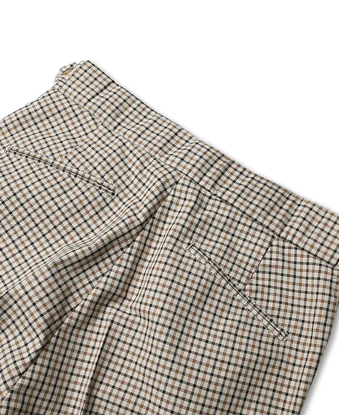 니들즈 [Needles] 클래식 체크 와이드 핏 트라우저 상품이미지4