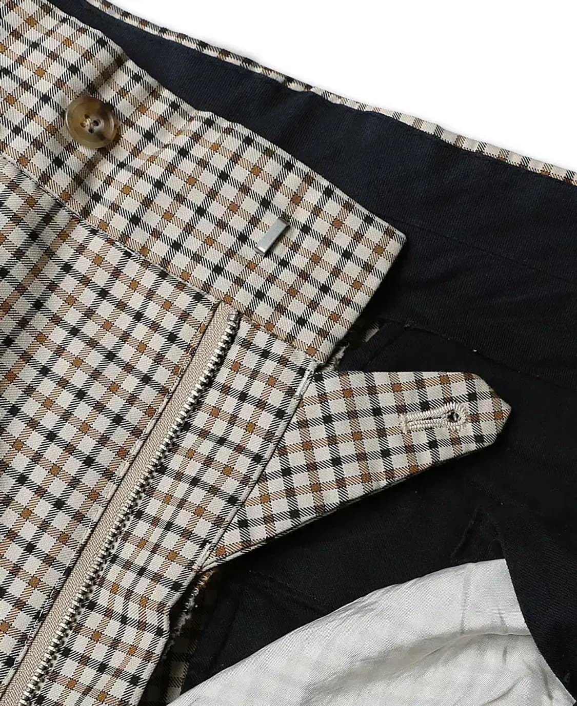 니들즈 [Needles] 클래식 체크 와이드 핏 트라우저 상품이미지5