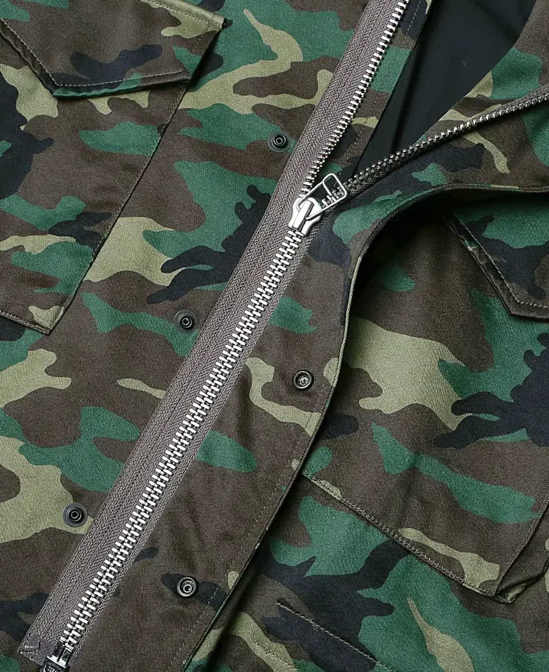 빔즈 플러스 [Beams +] 카모플라쥬 나일론 필드 자켓 상품이미지3