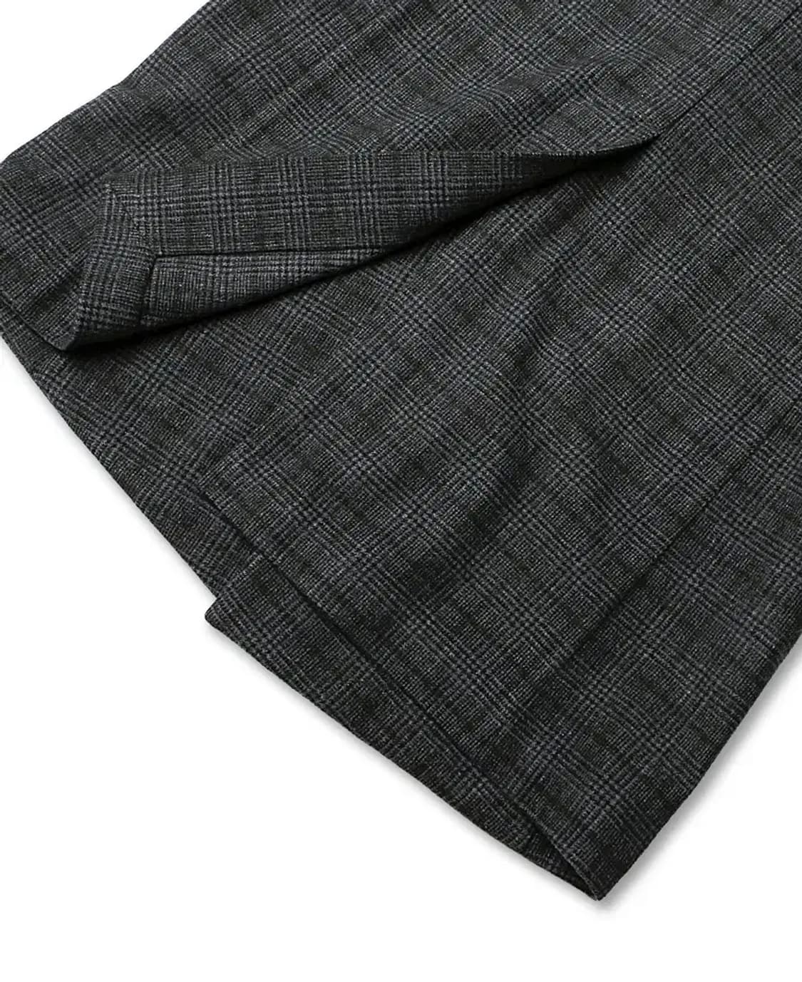 데이지 라르디니 [Daiz Lardini] 체크 울 더블 코트 상품이미지4