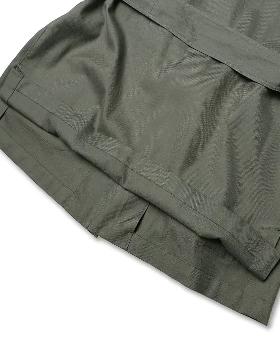 드 페트릴로 [De Petrillo] 카키 코튼 클래식 벨티드 자켓 상품이미지5