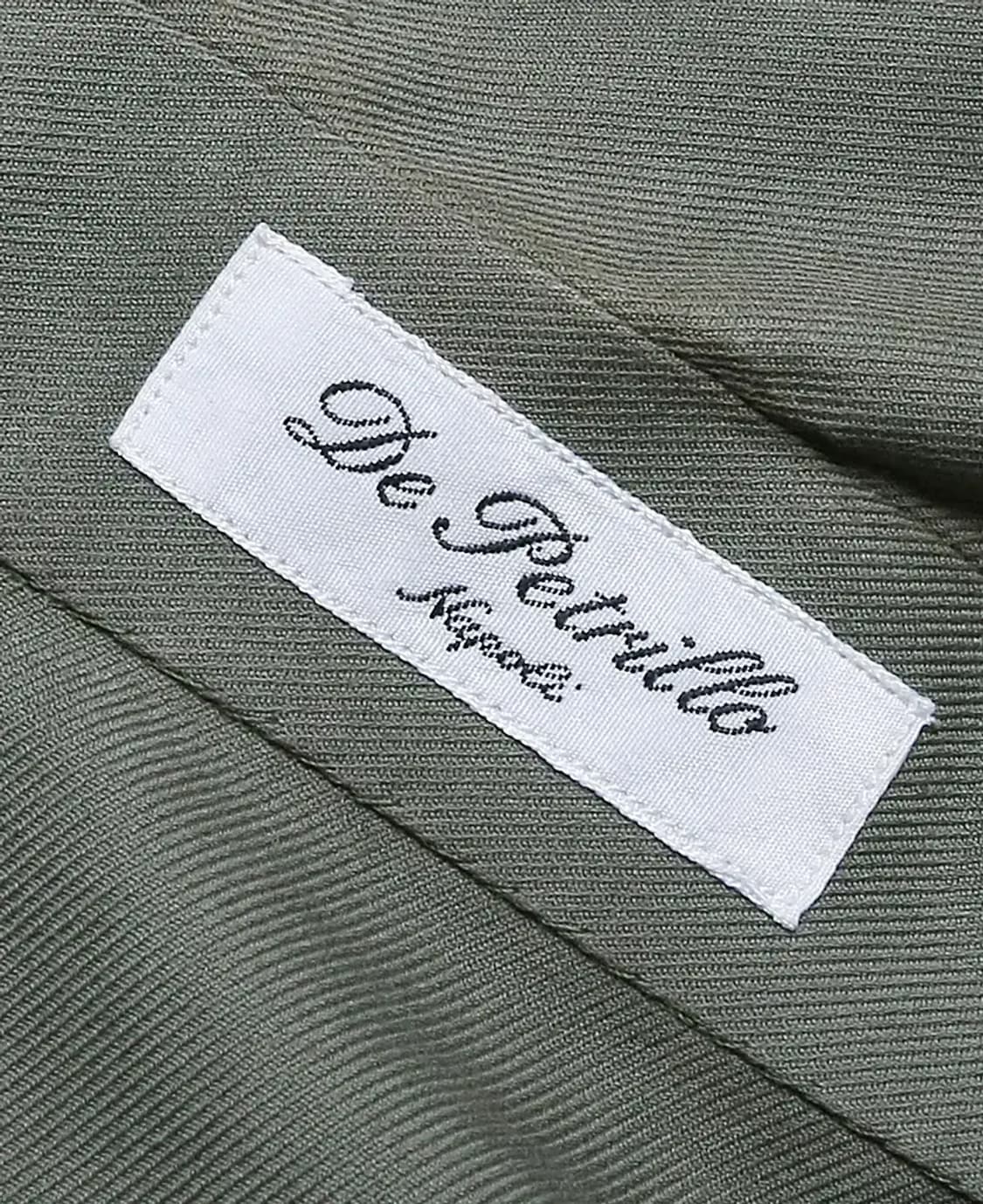 드 페트릴로 [De Petrillo] 카키 코튼 클래식 벨티드 자켓 상품이미지6