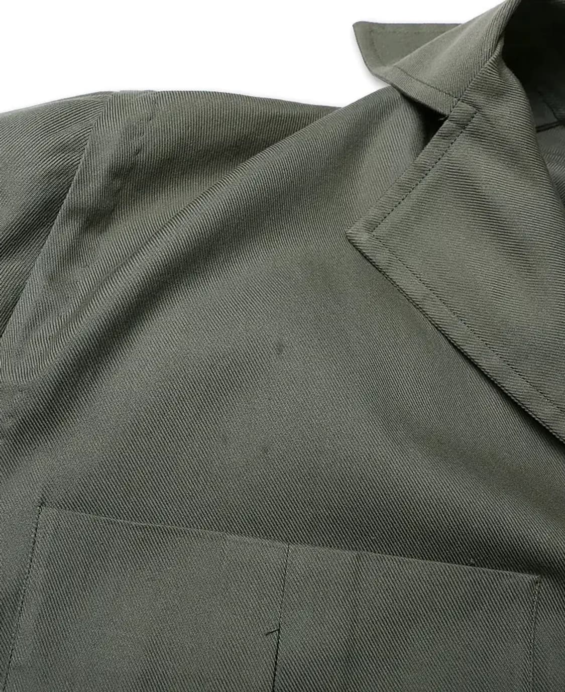 드 페트릴로 [De Petrillo] 카키 코튼 클래식 벨티드 자켓 상품이미지9