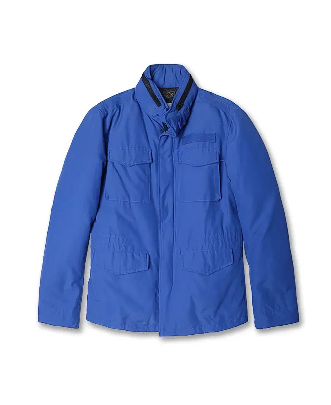 빔즈 플러스 [Beams +] 블루 피네스트 다운 필드 패딩 자켓 상품이미지1