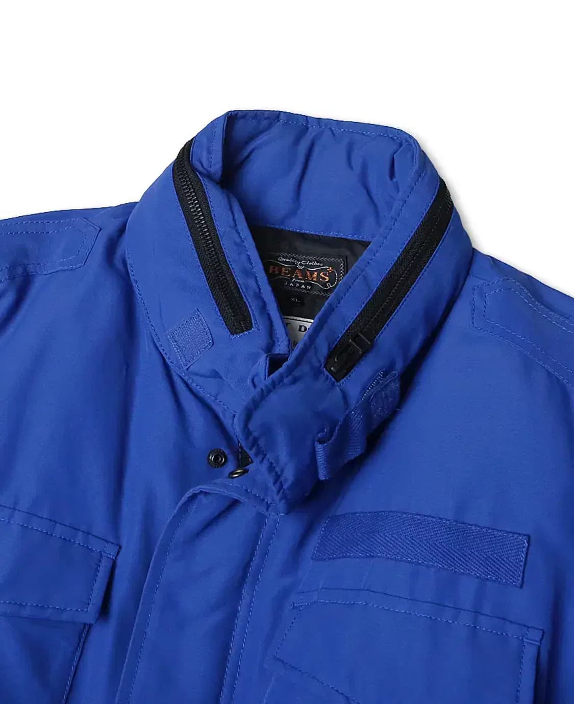 빔즈 플러스 [Beams +] 블루 피네스트 다운 필드 패딩 자켓 상품이미지2