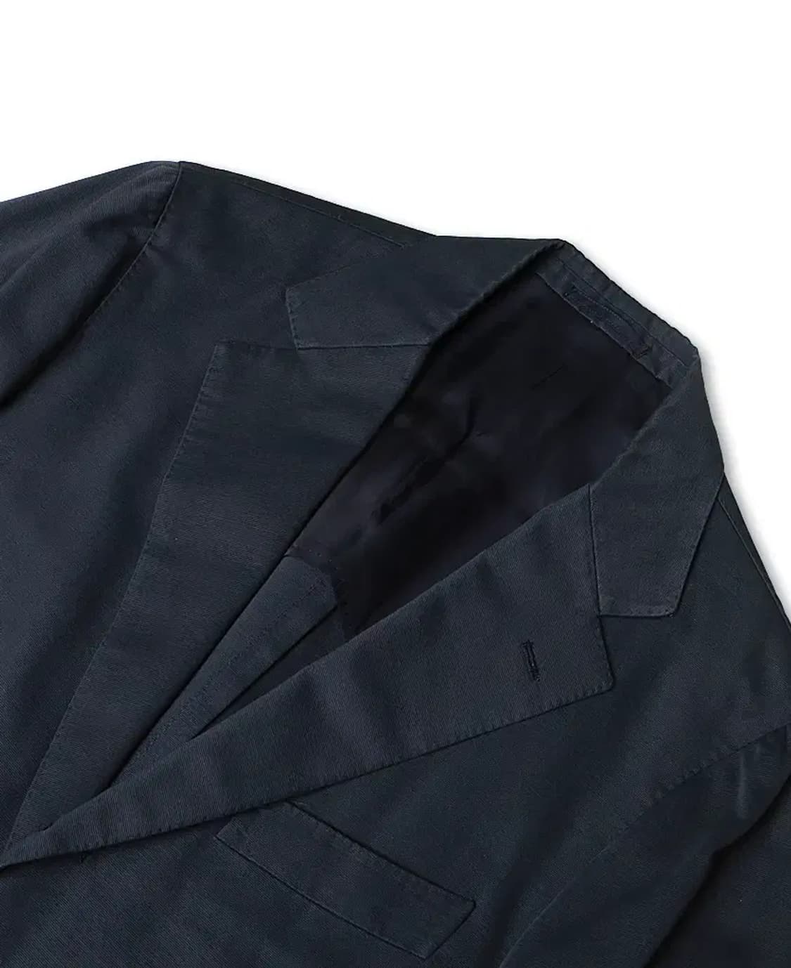 빔즈 에프 [Beams F] 네이비 코튼 클래식 스포츠 자켓 상품이미지2