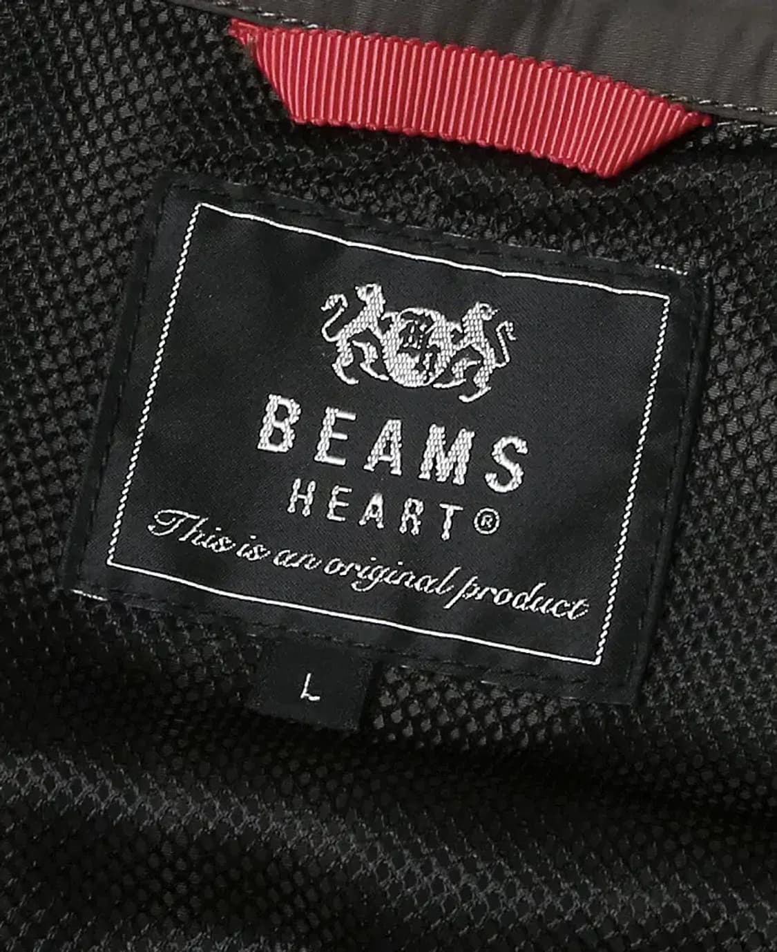 빔즈 하트 [Beams Heart] 다크 카키 투웨이 블루종 자켓 상품이미지5