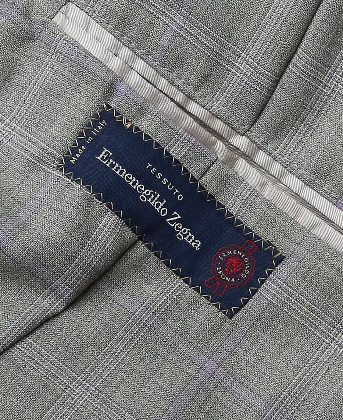 에이도스 [Eidos] 에르메네질도 제냐 페일 퍼플 체크 이태리 자켓 상품이미지6