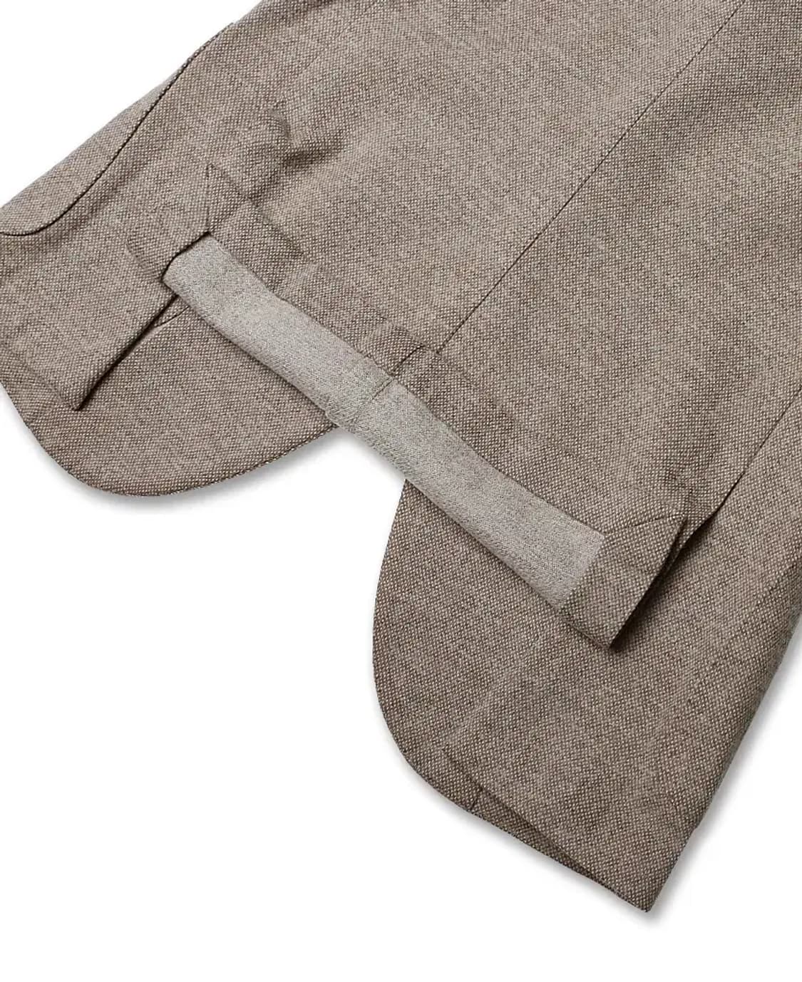 빔즈 에프 [Beams F] 코튼 울 라이트 베이지 댄디 스포츠 자켓 상품이미지4