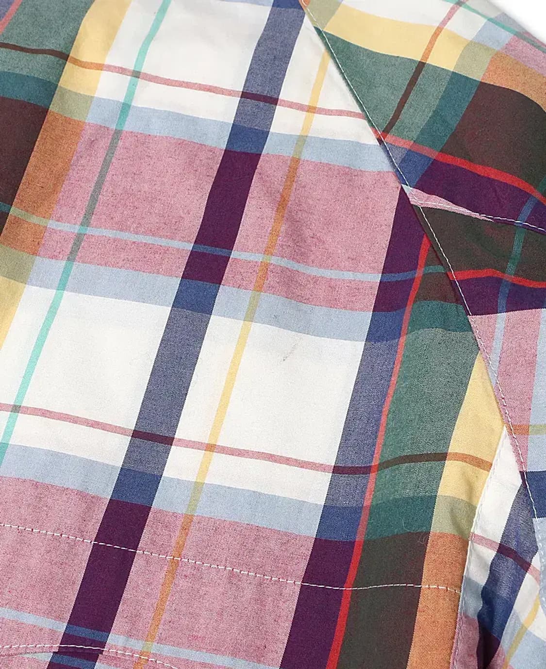 바라쿠타 [Baracuta] 멀티 체크 유니크 블루종 자켓 상품이미지8