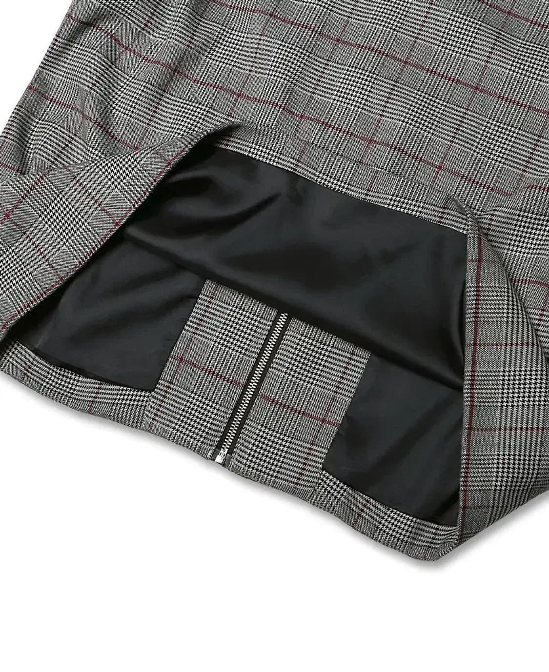 빔즈 하트 [Beams Heart] 글렌 체크 클래식 블루종 자켓 상품이미지4